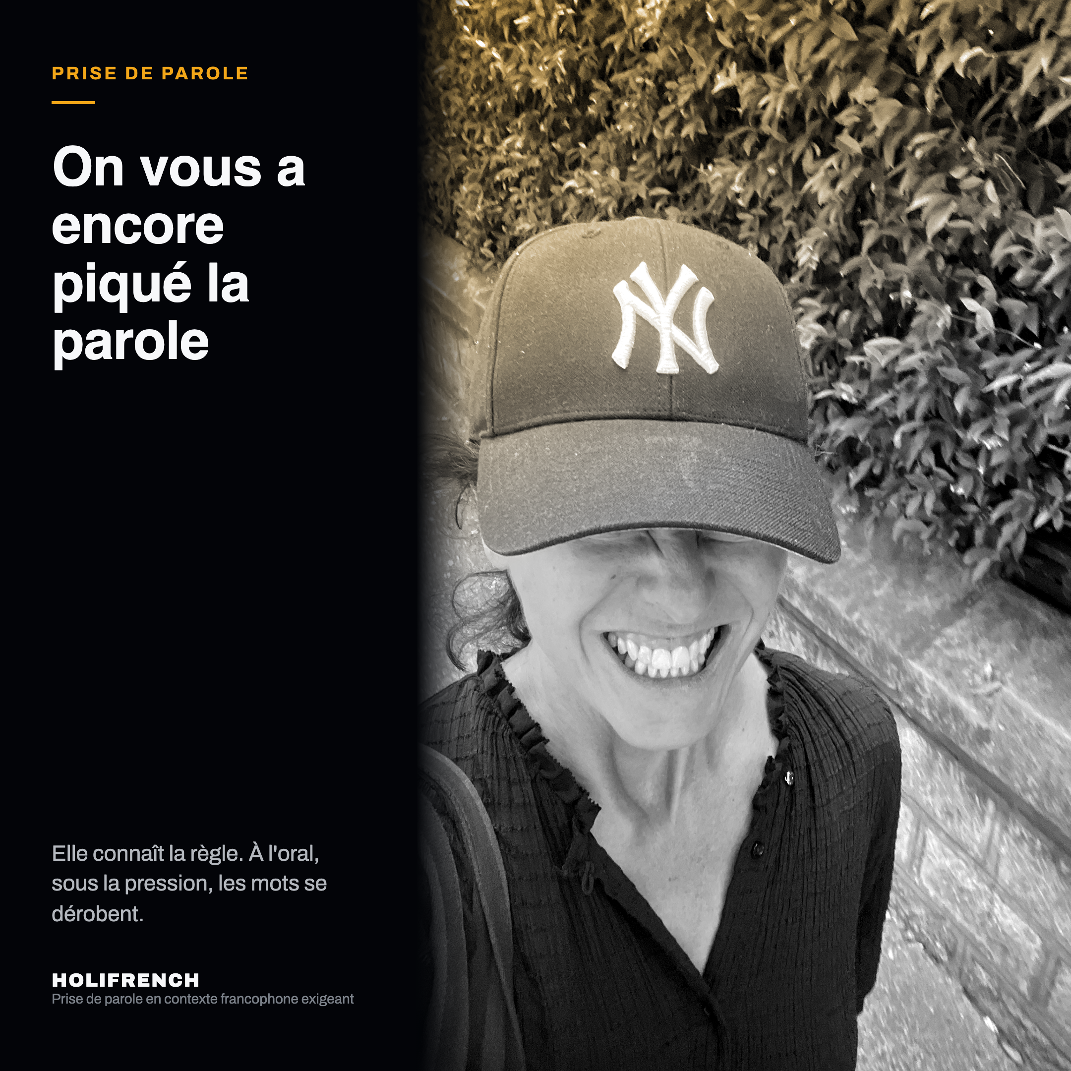 On vous a encore piqué la parole — visuel Holifrench